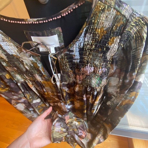 Anthropologie Blair shimmer maxi dress - Picture 9 of 10